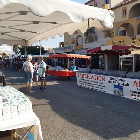 Port Leucate: 6 Pers. Face A La Mer, Cosy, Proche Activites - Fr-1-798-40 *