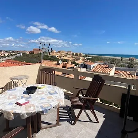Villa Port Leucate: 6 Pers. Face A La Mer, Cosy, Proche Activites - Fr-1-798-40 *