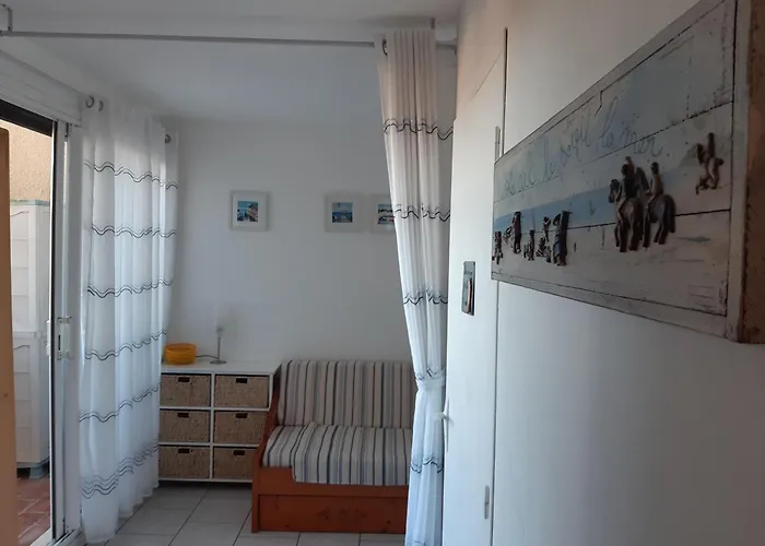 Port Leucate: 6 Pers. Face A La Mer, Cosy, Proche Activites - Fr-1-798-40 *