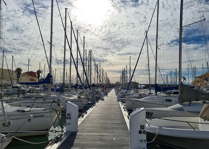 Port Leucate: 6 Pers. Face A La Mer, Cosy, Proche Activites - Fr-1-798-40 Leucate